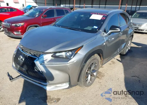 2017 Lexus Nx 200T F Sport z USA, uszkodzony, nr VIN JTJYARBZ8H2056202